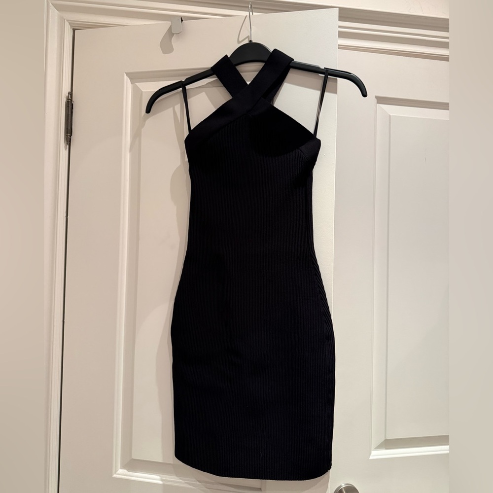 Babaton Black Mini Dress